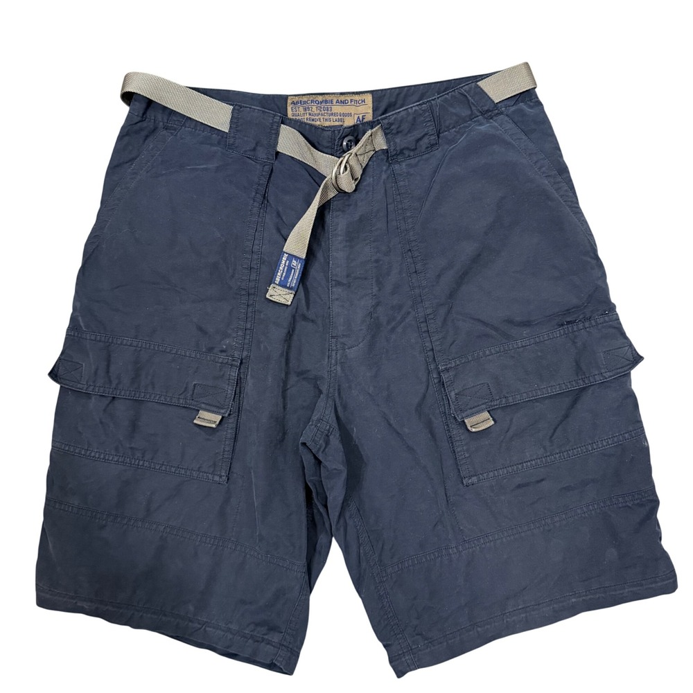 Vtg Y2K Abercrombie Fitch Convertible Cargo Shorts S (Zip-off pants missing)